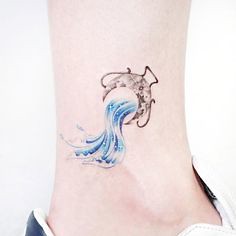 Aquarius tattoo by I