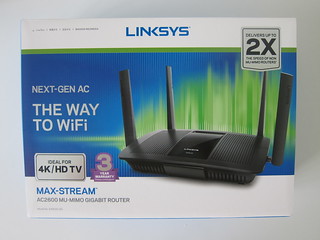 Linksys EA8100 Max-Stream AC2600 MU-MIMO Gigabit WiFi Router