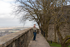 Matt at Stirling Castle