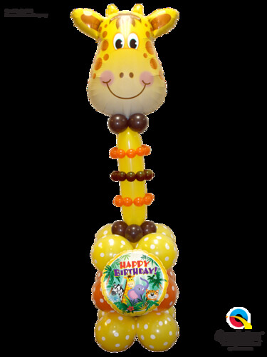 Jolly Giraffe Birthday Stand-up