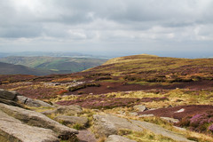 North-west view from Edale Rocks