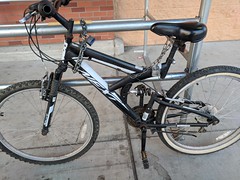 August 7: Locked Bike