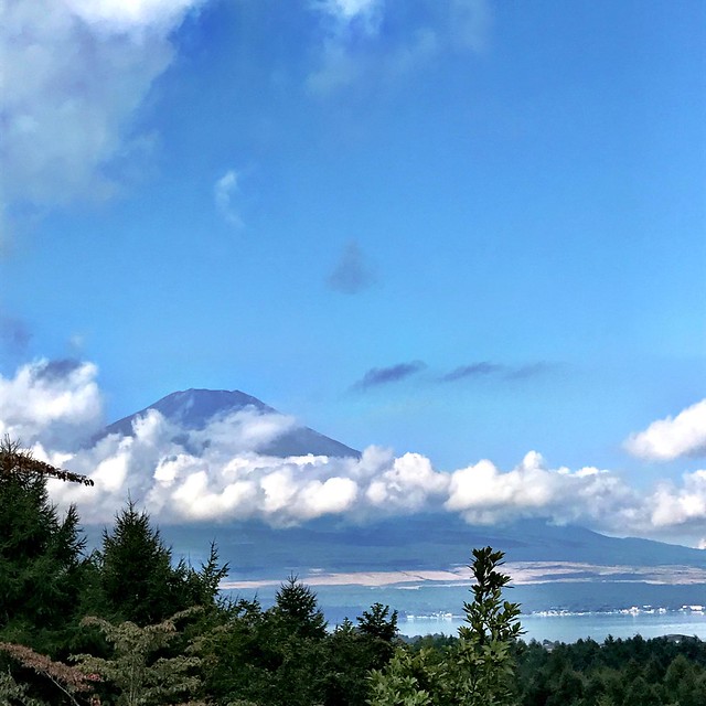 昨年9月25日山中湖 サンクからの富士山...