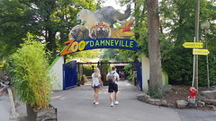 Eingang zum Zoo von Amnéville