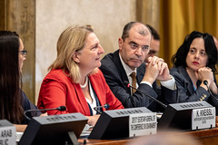 Karin Kneissl bei der UN-Abrüstungskonferenz in Genf