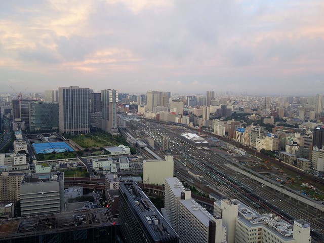 今朝の東京は、かなり湿度が高くて、綺麗な...