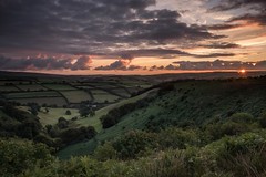 Sunrise at the Punchbowl, Exmoor