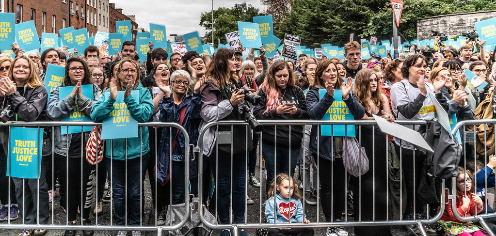 TRUTH JUSTICE LOVE #stand4truth [THE STAND FOR THE TRUTH EVENT WHICH TOOK PLACE AT THE SAME TIME AS THE PAPAL MASS IN PHOENIX PARK IN DUBLIN]-143303