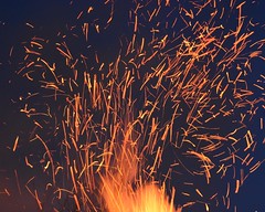 Abstract Art Blaze Bonfire