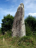 Le menhir dit  La Pierre Longue  prs de Pluherlin - Morbihan - Aot 2018 - 06