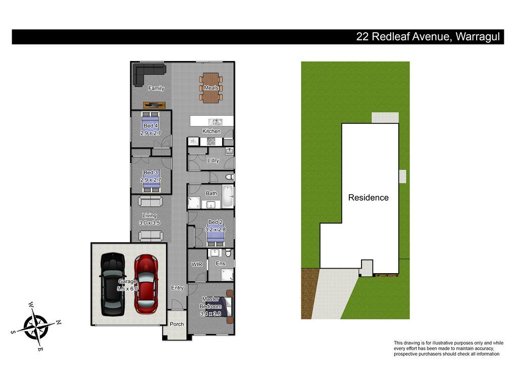 22 Redleaf Avenue, Warragul VIC 3820 floorplan