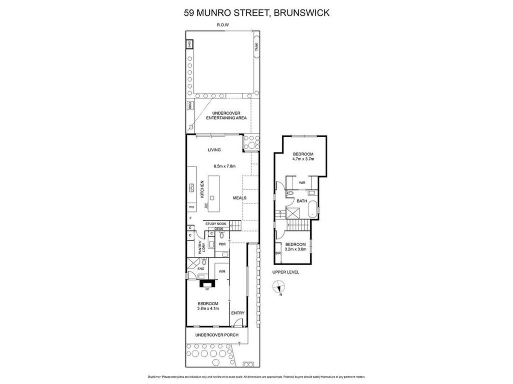 59 Munro Street, Brunswick Vic 3056 floorplan