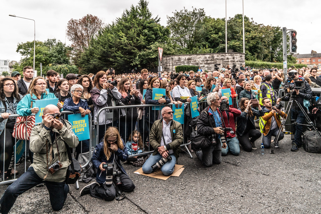 TRUTH JUSTICE LOVE #stand4truth [THE STAND FOR THE TRUTH EVENT WHICH TOOK PLACE AT THE SAME TIME AS THE PAPAL MASS IN PHOENIX PARK IN DUBLIN]-143326