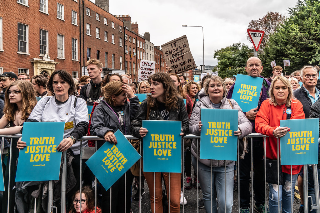 TRUTH JUSTICE LOVE #stand4truth [THE STAND FOR THE TRUTH EVENT WHICH TOOK PLACE AT THE SAME TIME AS THE PAPAL MASS IN PHOENIX PARK IN DUBLIN]-143271