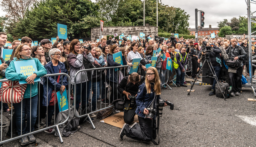 TRUTH JUSTICE LOVE #stand4truth [THE STAND FOR THE TRUTH EVENT WHICH TOOK PLACE AT THE SAME TIME AS THE PAPAL MASS IN PHOENIX PARK IN DUBLIN]-143316
