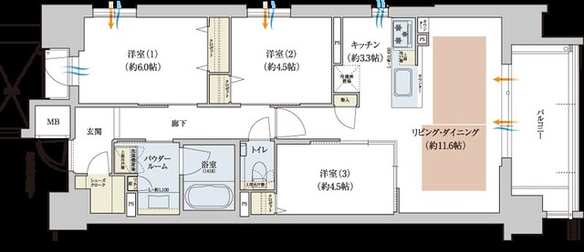 今のマンションは、６８平米で５０００万円...