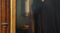 Jan Van Eyck, Oranges detail, The Arnolfini Portrait