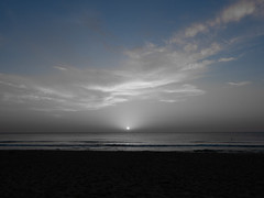 Sunrise at the black sea