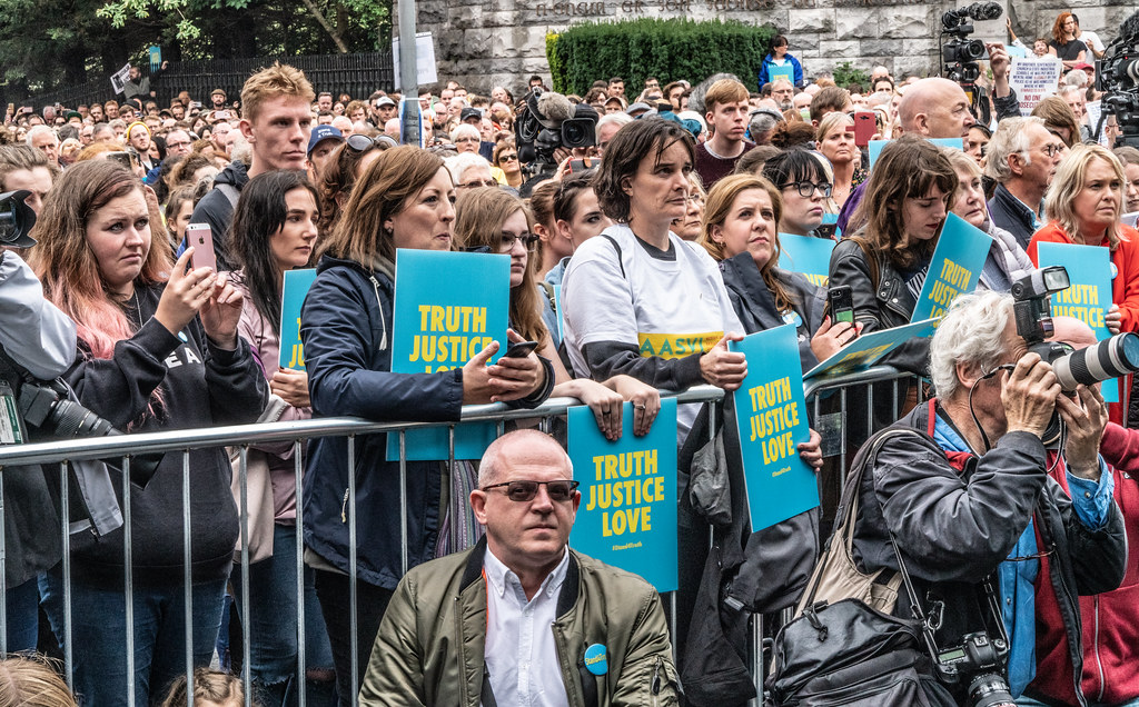 TRUTH JUSTICE LOVE #stand4truth [THE STAND FOR THE TRUTH EVENT WHICH TOOK PLACE AT THE SAME TIME AS THE PAPAL MASS IN PHOENIX PARK IN DUBLIN]-143325