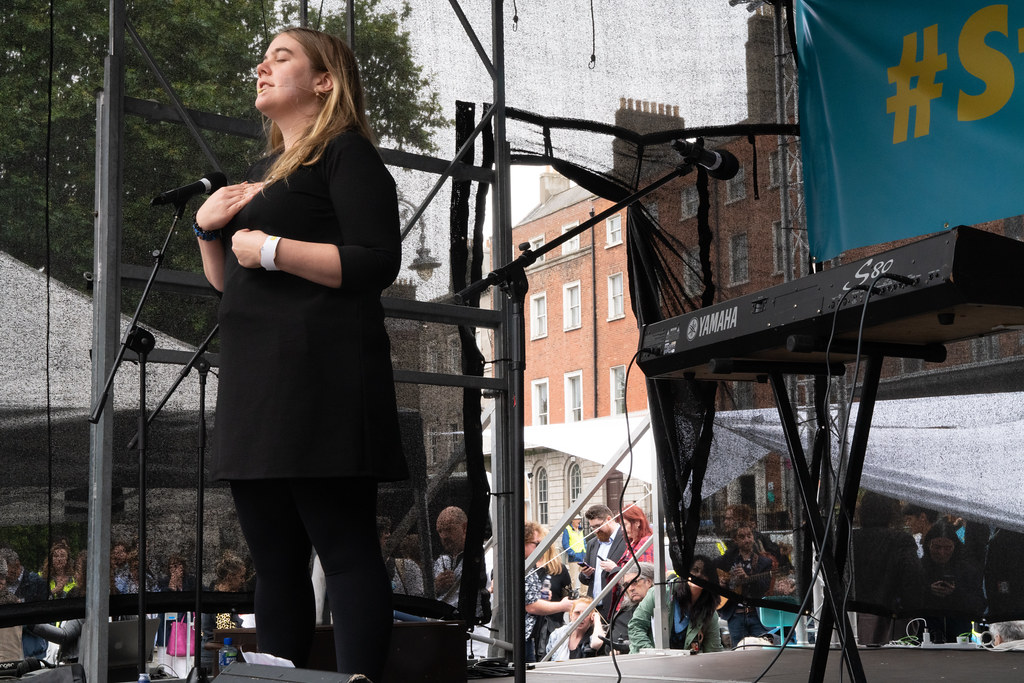 GRACE DYAS PERFORMING AN EXTRACT FROM HER PLAN HEROIN [#stand4truth]-143414