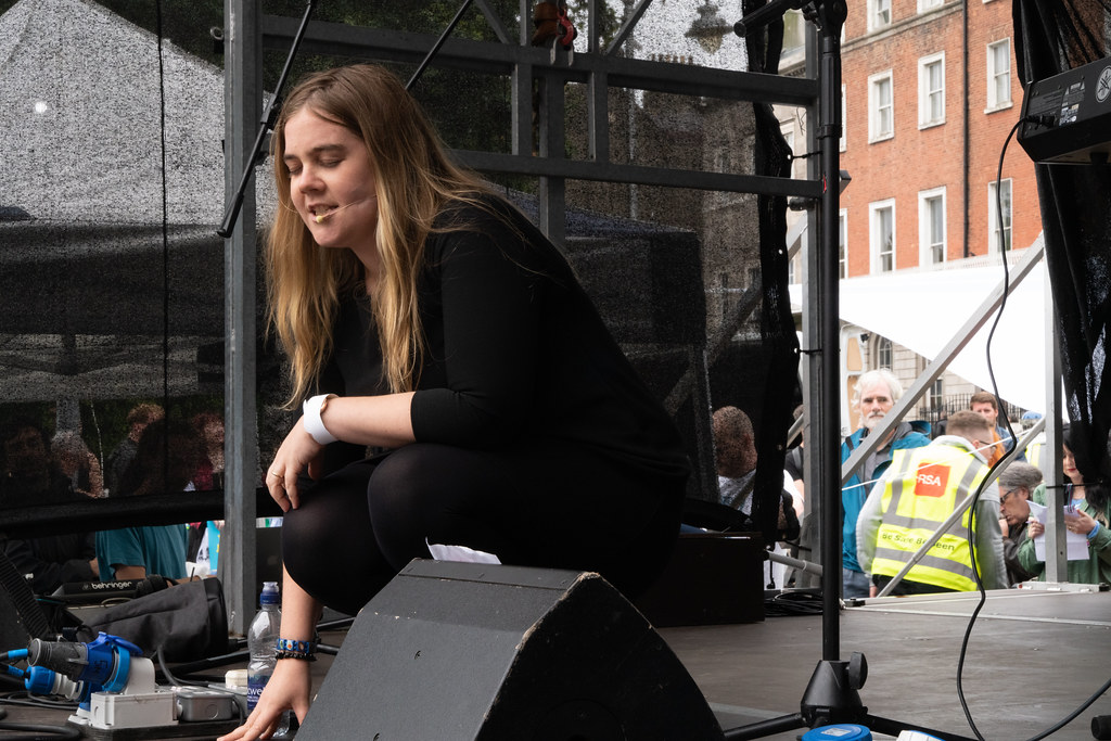 GRACE DYAS PERFORMING AN EXTRACT FROM HER PLAN HEROIN [#stand4truth]-143417