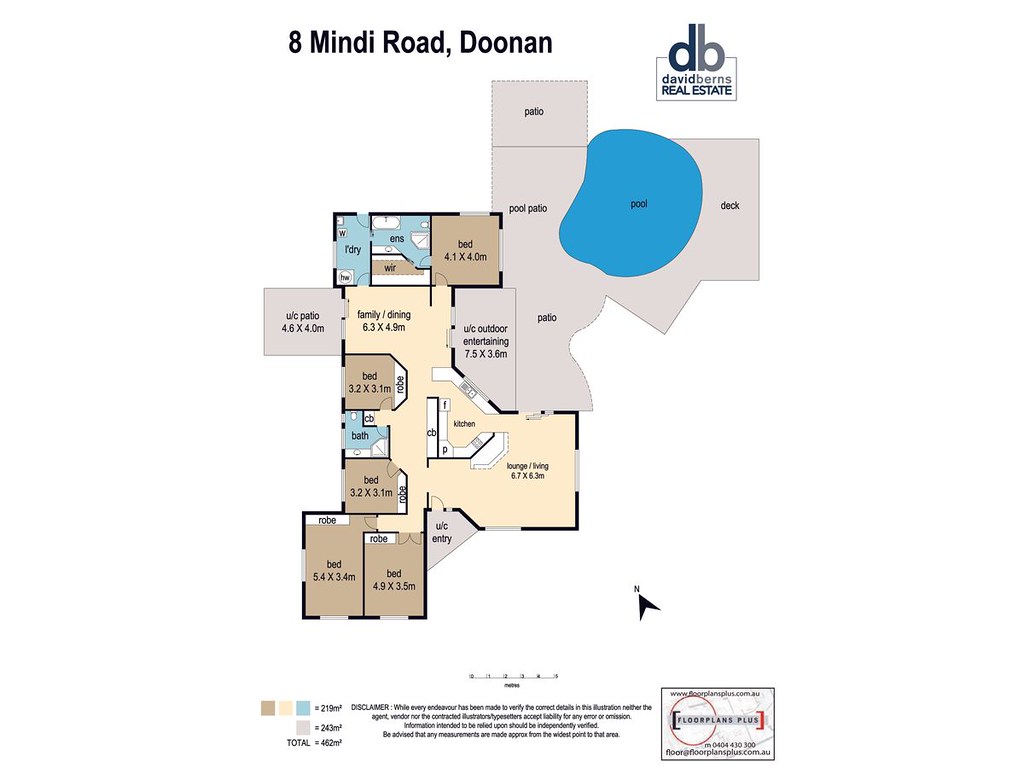 8 Mindi Road, Doonan QLD 4562 floorplan