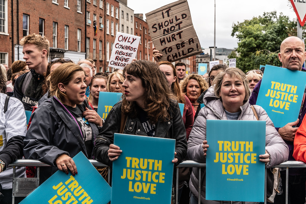 TRUTH JUSTICE LOVE #stand4truth [THE STAND FOR THE TRUTH EVENT WHICH TOOK PLACE AT THE SAME TIME AS THE PAPAL MASS IN PHOENIX PARK IN DUBLIN]-143270