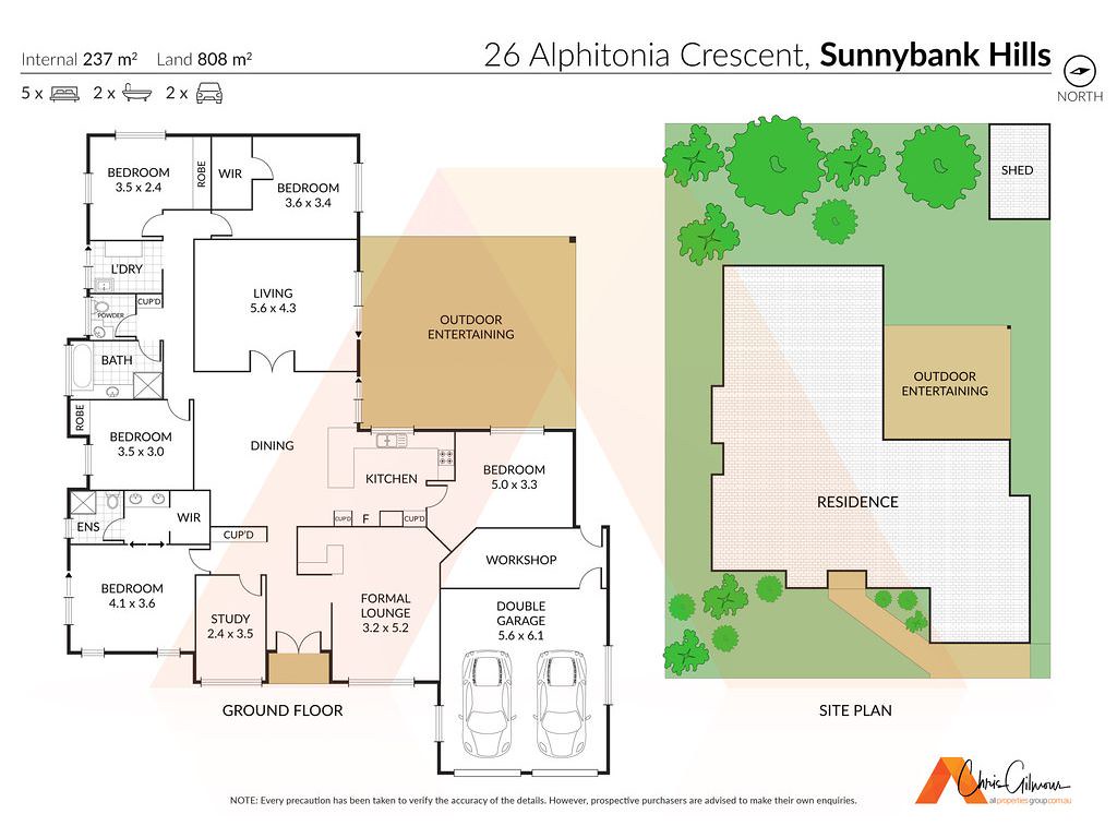 26 Alphitonia Crescent, Sunnybank Hills QLD 4109 floorplan