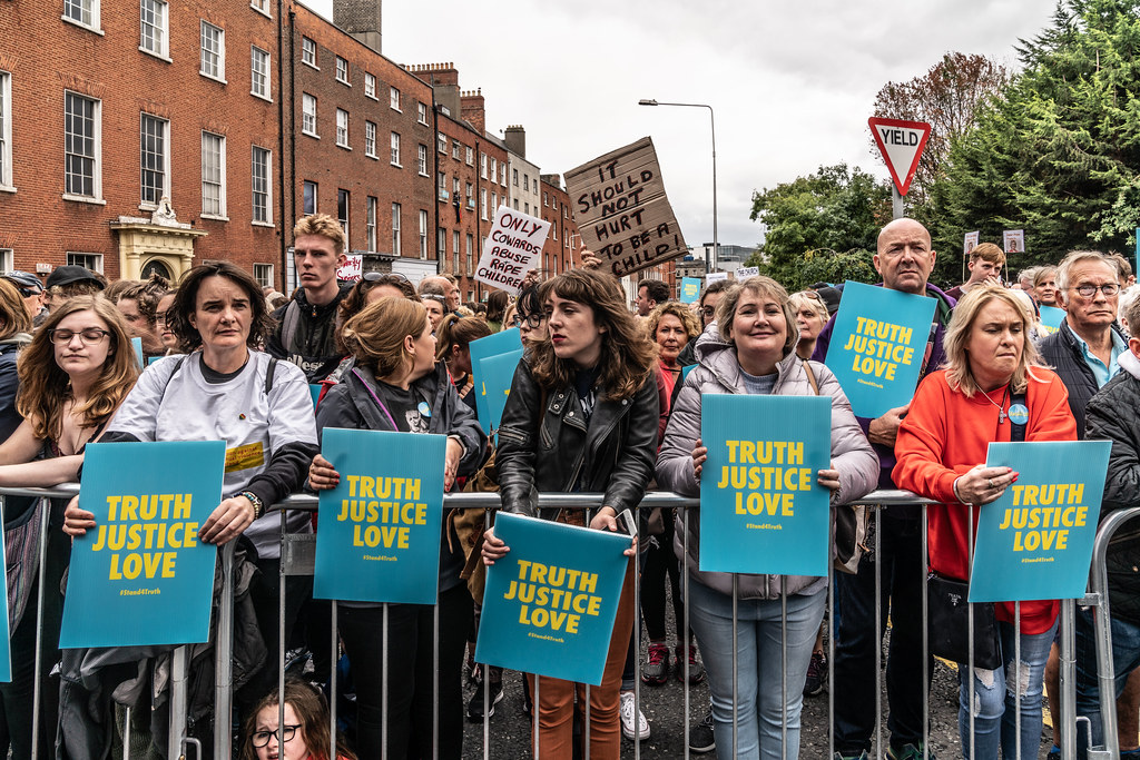 TRUTH JUSTICE LOVE #stand4truth [THE STAND FOR THE TRUTH EVENT WHICH TOOK PLACE AT THE SAME TIME AS THE PAPAL MASS IN PHOENIX PARK IN DUBLIN]-143269