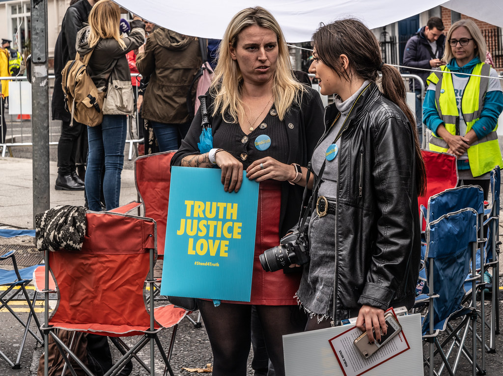 TRUTH JUSTICE LOVE #stand4truth [THE STAND FOR THE TRUTH EVENT WHICH TOOK PLACE AT THE SAME TIME AS THE PAPAL MASS IN PHOENIX PARK IN DUBLIN]-143278