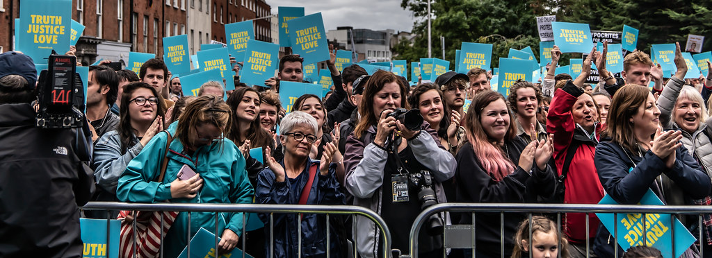 TRUTH JUSTICE LOVE #stand4truth [THE STAND FOR THE TRUTH EVENT WHICH TOOK PLACE AT THE SAME TIME AS THE PAPAL MASS IN PHOENIX PARK IN DUBLIN]-143349