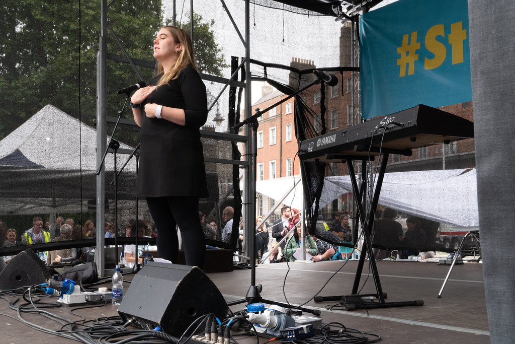 GRACE DYAS PERFORMING AN EXTRACT FROM HER PLAN HEROIN [#stand4truth]-143415