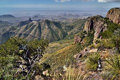 Peaks and Mountainsides of the Chisos Mountains (Big Bend National Park)