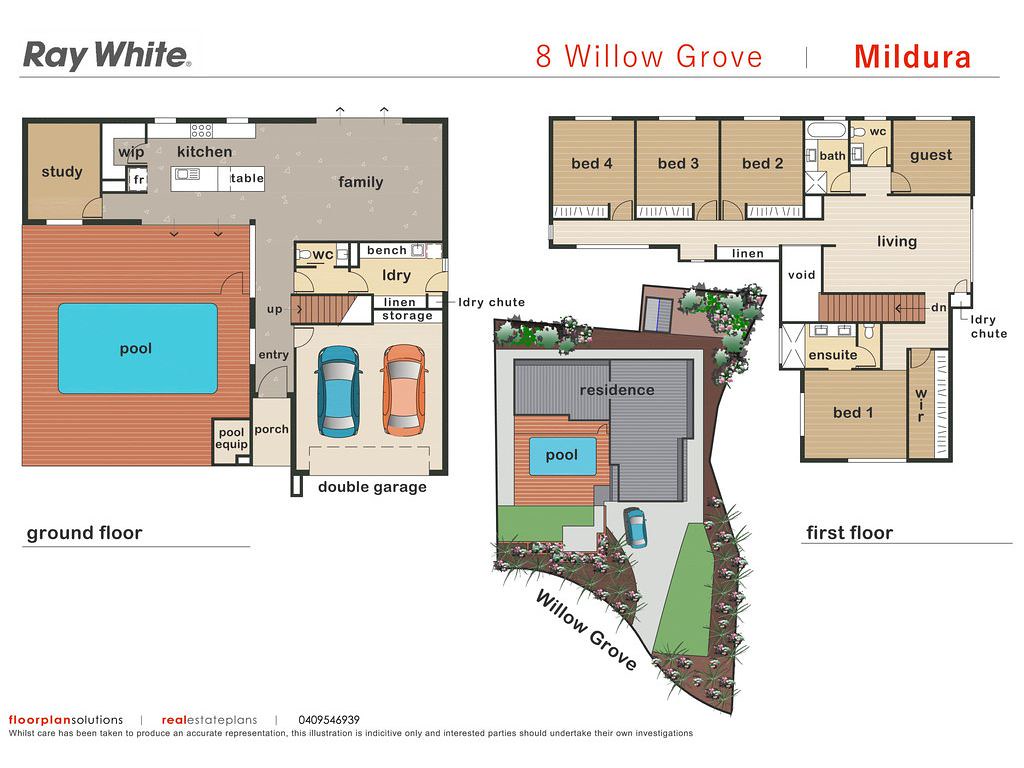 8 Willow Grove, Mildura VIC 3500 floorplan