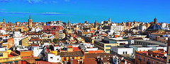 Valencia down town skyline