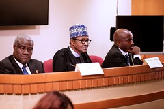 President Buhari participates at a High Level Dialogue on the Fight Against Corruption by the African Union on 26th Sep 2018