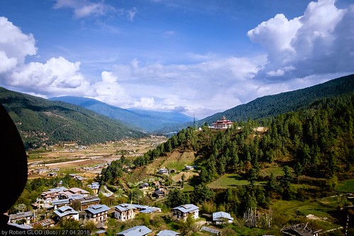 Bumthang (Jakar) - Jakar Yugyal Dzong (One of the largest Dzongs in Bhutan)
