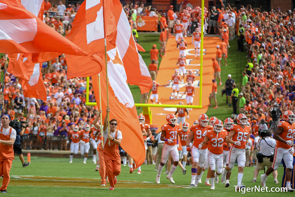 Clemson Football Photo of The Hill