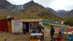 Last shop before Rangdum (35km and a big pass and rough road away). Nun-Kun glacier behind has diminished in size significantly over the last 10 years
