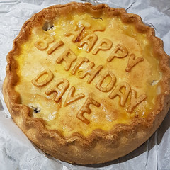 Birthday pie