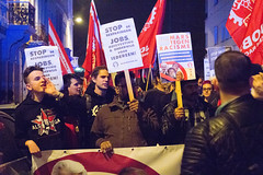 Manifestation anti-NSV betoging