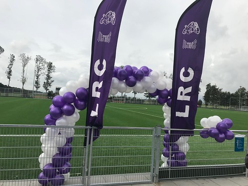 Ballonboog 6m Opening Voetbalveld LRC Leerdam