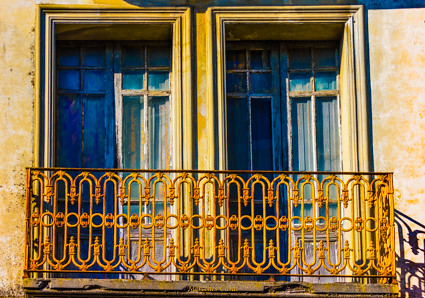 old balconies