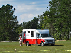 Red Cross Disaster Relief Vehicle.