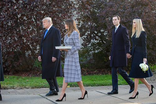 President Donald J. Trump and First Lady by The White House, on Flickr