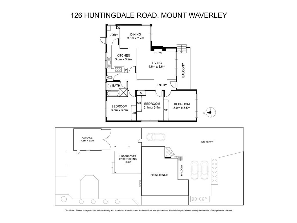 126 Huntingdale Road floorplan