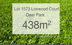 Lot 1573 Loxwood Court, Deer Park VIC