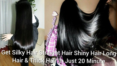 Get Silky Hair Straight Hair Shiny Hair Long Hair & Thick Hair In Just 20  Minute// Miracle Hair Mask - a photo on Flickriver