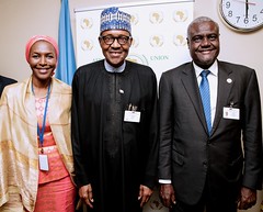 President Buhari participates at a High Level Dialogue on the Fight Against Corruption by the African Union on 26th Sep 2018