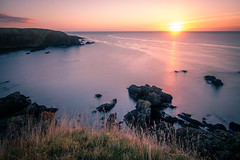 Sunrise in Stonehaven - Scotland - Seascape photography